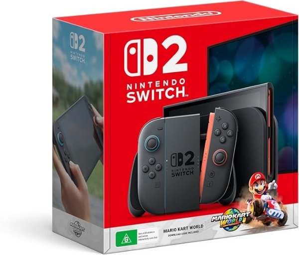 Switch 2 游戏主机 + 马力欧赛车：世界 套装