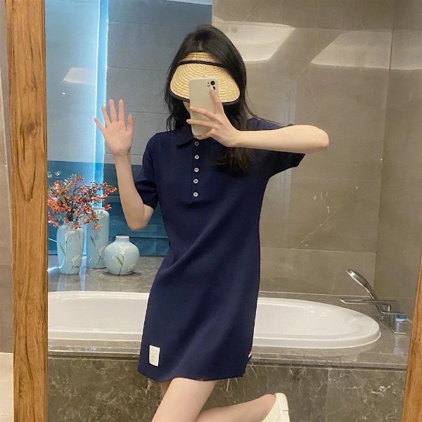 针织连衣裙