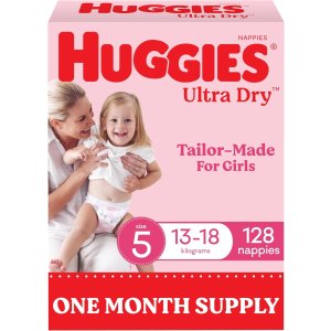 Huggies尿不湿 女宝宝 Size 5 (13-18kg)