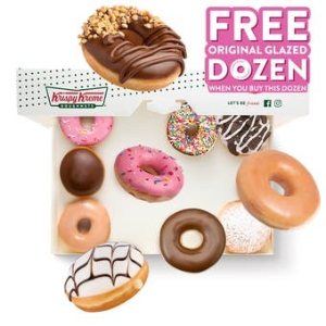 🍩Krispy Kreme限时疯抢！买12送12，甜到心坎只限今天！