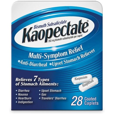 Kaopectate 止泻药 缓解胃部不适 28粒胶囊