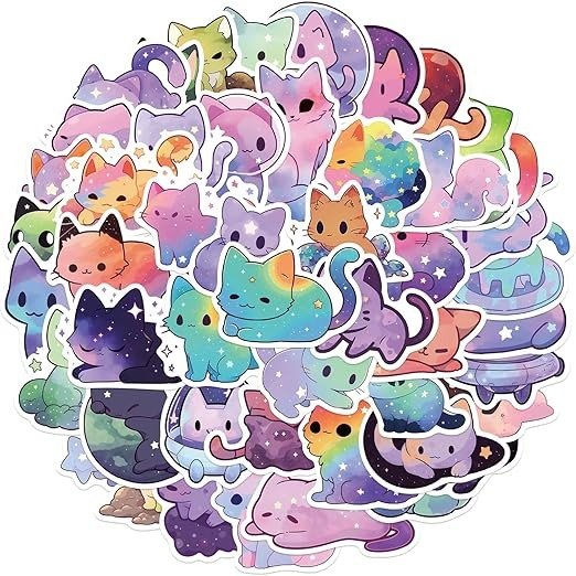猫咪贴纸 50张