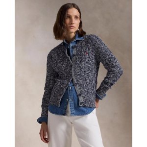 Polo Ralph Lauren绞花针织开衫