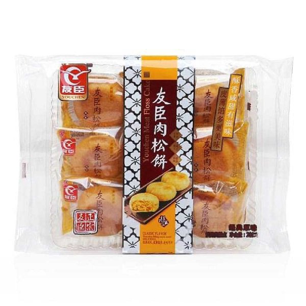 友臣 原味肉松饼 袋装 6pcs 208g