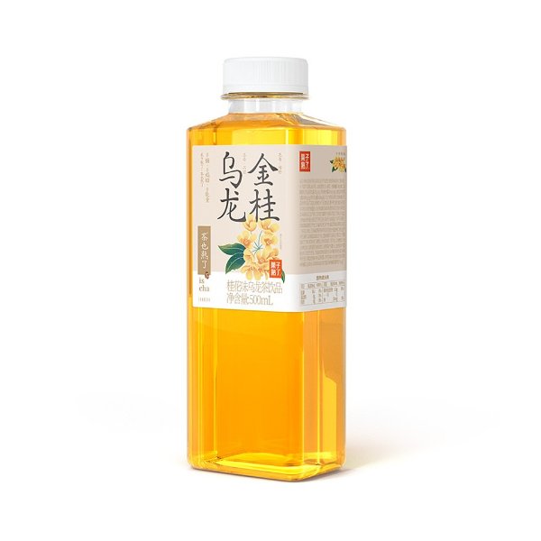 果子熟了 金桂乌龙茶 桂花味 500ml *2