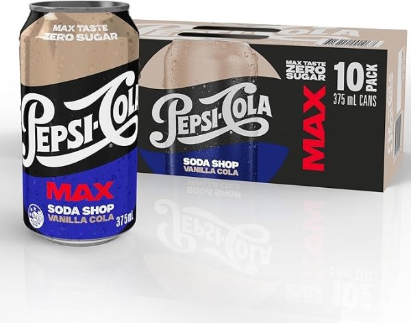 Max 苏打香草可乐 10 X 375ml