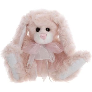 Charlie BearsCamellia Cuddle Time 独家毛绒兔子