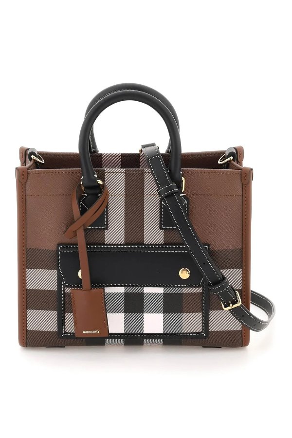 Tartan 格纹 Freya 托特