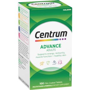Centrum成人复合维生素 100片