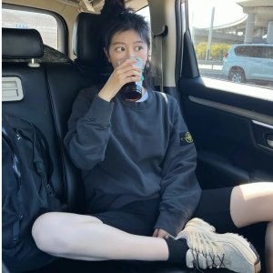 Stone Island轻松轻松穿好看黑色卫衣