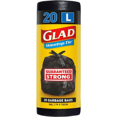 Glad 垃圾袋 大号 20个