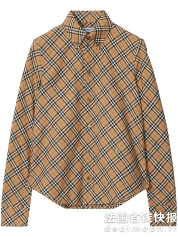 Burberry格纹衬衫