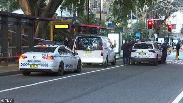 暴力突发！悉尼乔治街公交站惊现刺伤事件，警方紧急封锁现场
