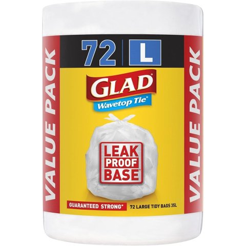 Glad 厨房垃圾袋 大号 72个