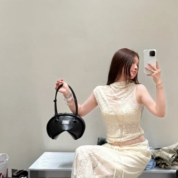 SSENSE 独家发售黑色 Bowlina 迷你单肩包