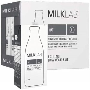 折合$3.8/LMILKLAB 燕麦杏仁奶 8瓶 x 1L