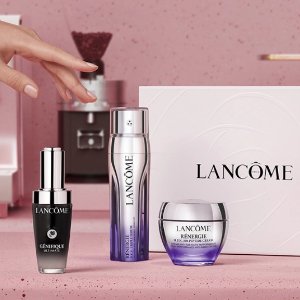 Lancome全场7️⃣折 小黑瓶精华30ml套装$112