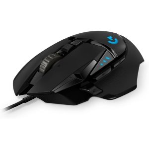 Logitech G502 HERO 游戏鼠标 25,600DPI 11自定义键