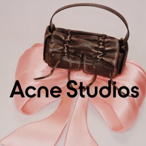 冬日必入千鸟格围巾$319打架官网！Acne Studios 一律6折🔥巨多单品参加！