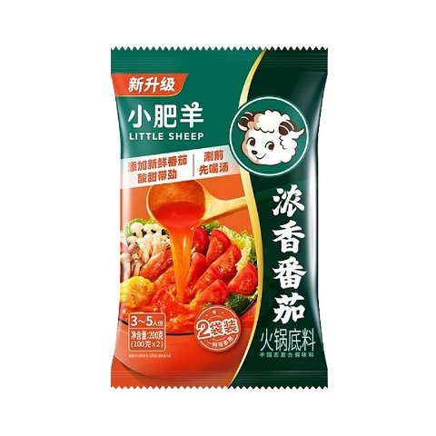 小肥羊 鲜美番茄火锅底料 200g
