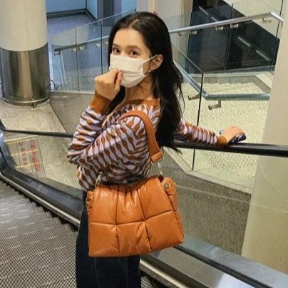 黑色编织包