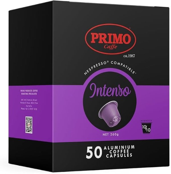 Primo Caffe Intenso Nespresso 咖啡胶囊 50粒