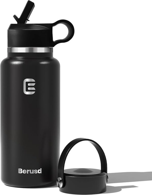Berusd 黑色保温杯