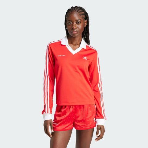 【ADIDAS】★三つ葉ロゴCCスカート・カジュアル系 Adidas Original 三葉草Logo 短袖(女款)