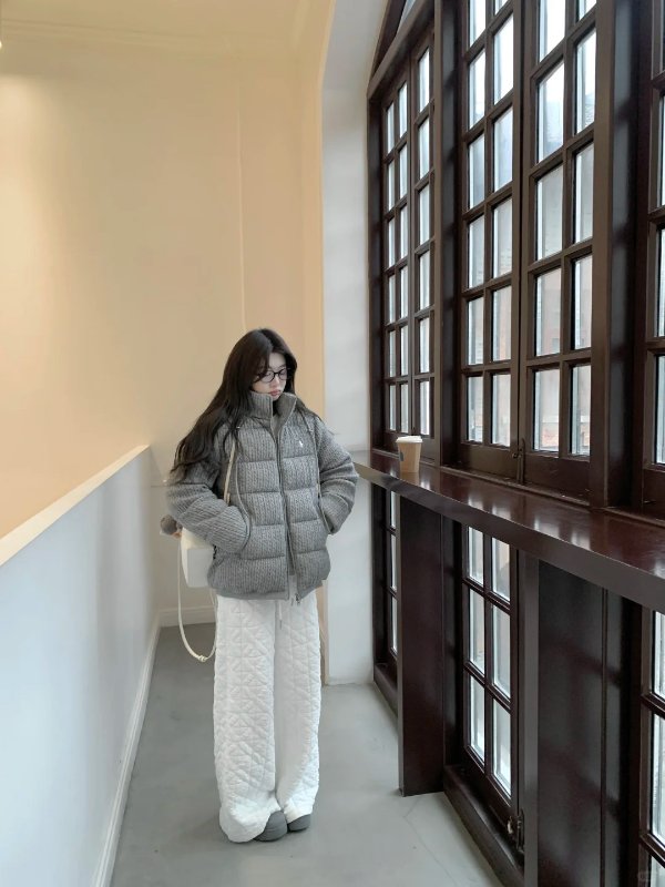 针织羽绒服