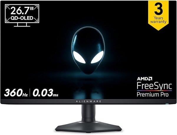 AW2725DF 26.7英寸 360Hz 高刷游戏显示器