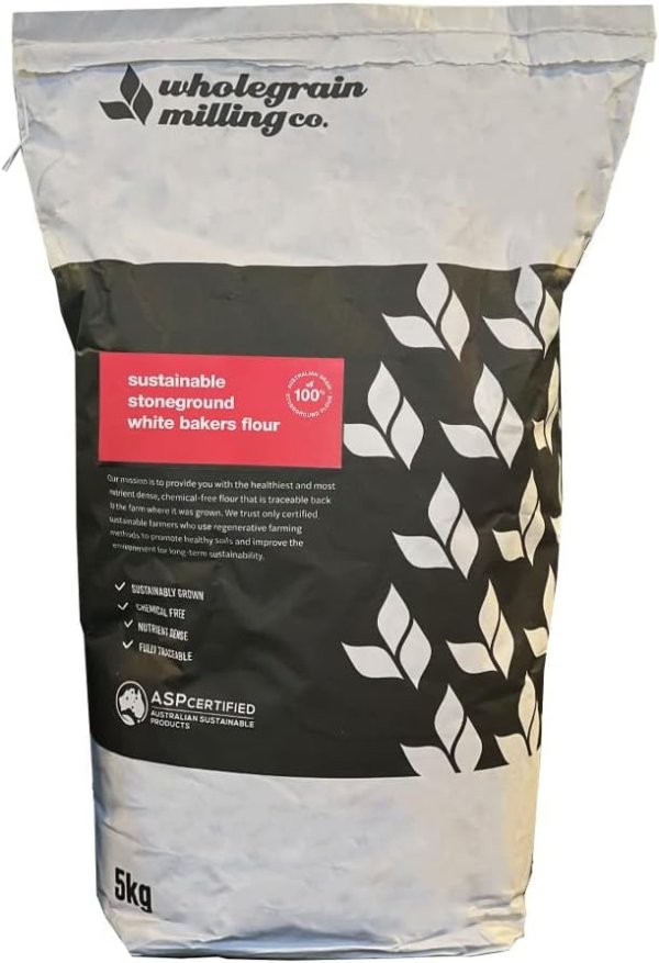 Wholegrain Milling Co 石磨白面包粉 5kg