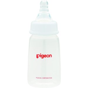 Pigeon奶瓶 0+ Months Babies, Pink Star, 240ml, Crystal PP, 1-Pack