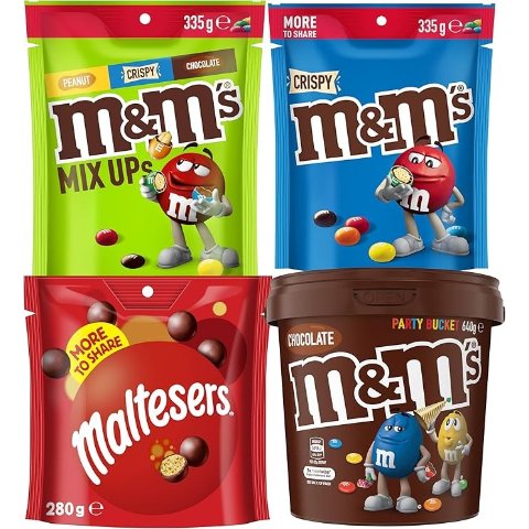 M&M'S Maltesers 牛奶巧克力组合