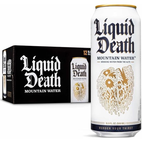 Liquid Death 山泉水 500ml*12瓶