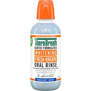 TheraBreath除渍闪耀亮白漱口水 473ml