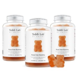 玫瑰富铁小熊3瓶