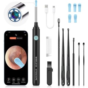 掏耳工具套装 带摄像头 1080P 黑色