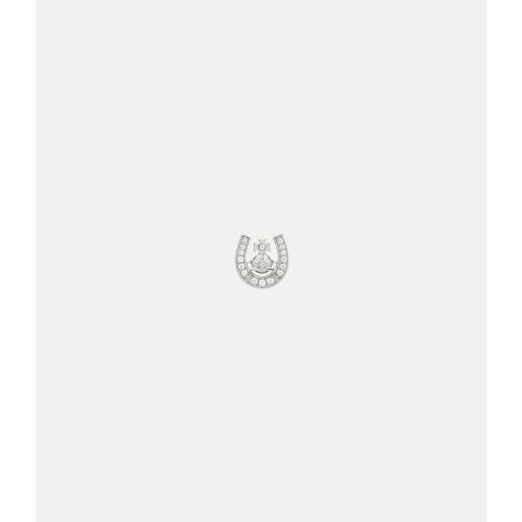 马蹄扣单只耳钉