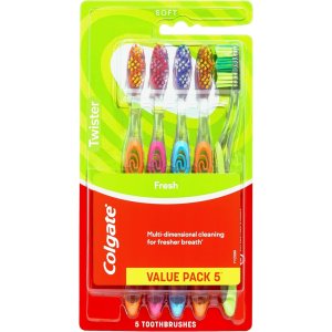  Twister牙刷 软毛 5支