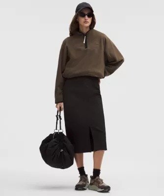 Stretch 高腰针织半裙