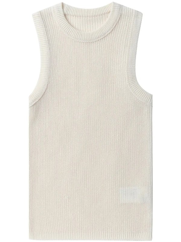 针织背心无袖