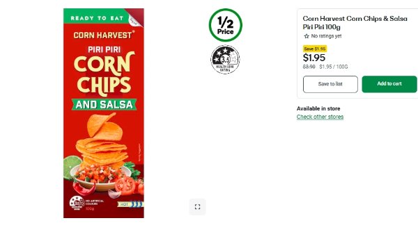 Corn Harvest 脆辣玉米薯片半价来袭 午餐盒下午茶必备！