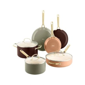 Terra 无PFAS涂层锅具6件套