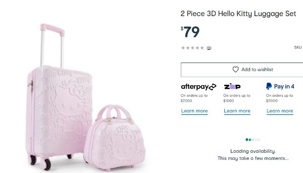 K Mart  3D旅行拉杆箱