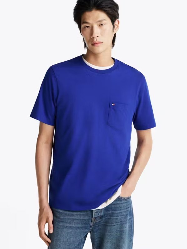 Patch Pocket 圆领T恤
