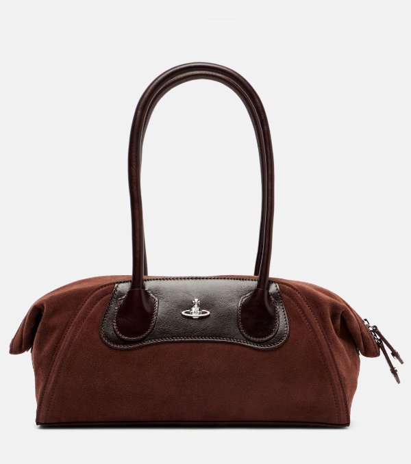 Shirley Shirley Small 麂皮托特包