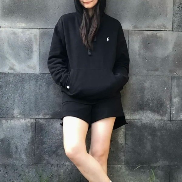 Cotton Blend 连帽卫衣@月儿弯弯ya