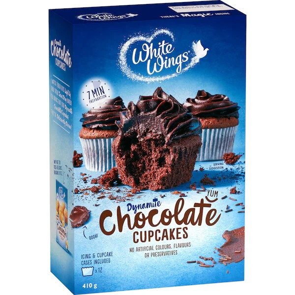 White Wings 巧克力蛋糕粉 410g