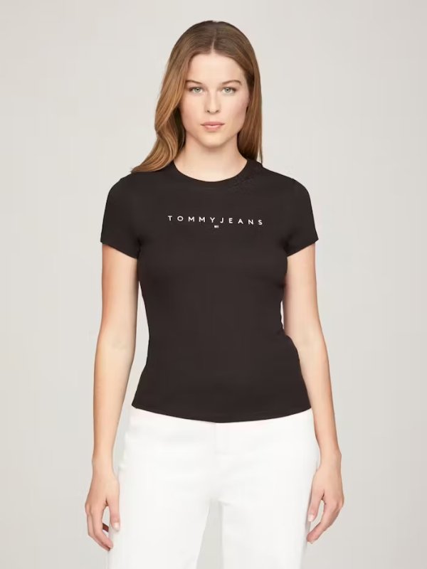 Logo 圆领修身T恤