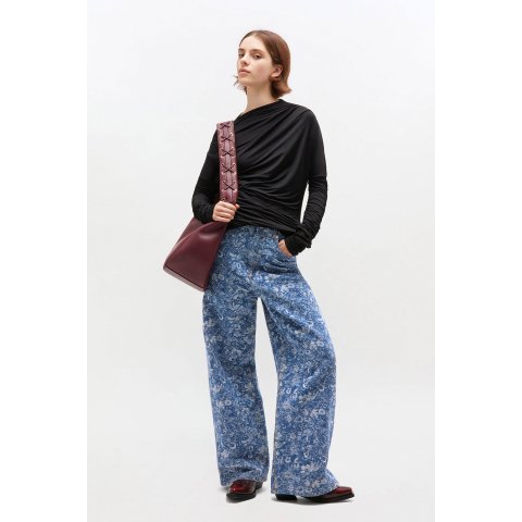 Blue Tapestry 宽松牛仔裤